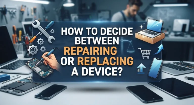 How to Decide Between Repairing or Replacing a Device?