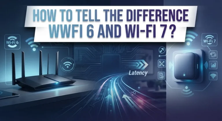 How to Tell the Difference Between Wi-Fi 6 and Wi-Fi 7?