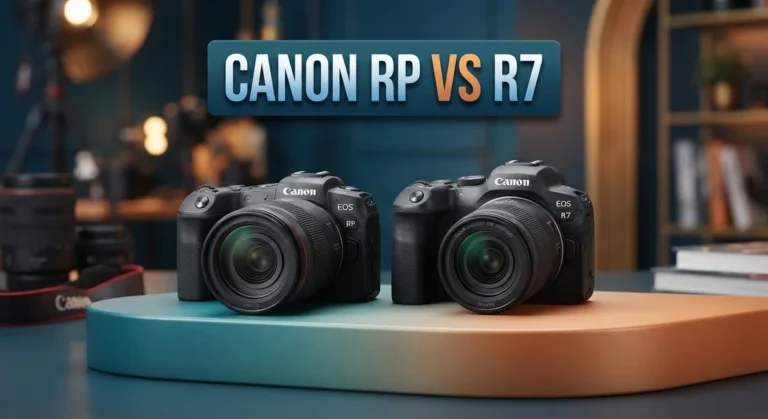 Canon RP vs R7: Full-Frame vs APS-C Mirrorless Camera Comparison